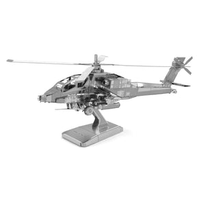 Eureka metal Earth ah-64 apache edición plata