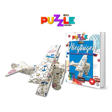 Libros de rompecabezas de Eureka 3D - Aeronave