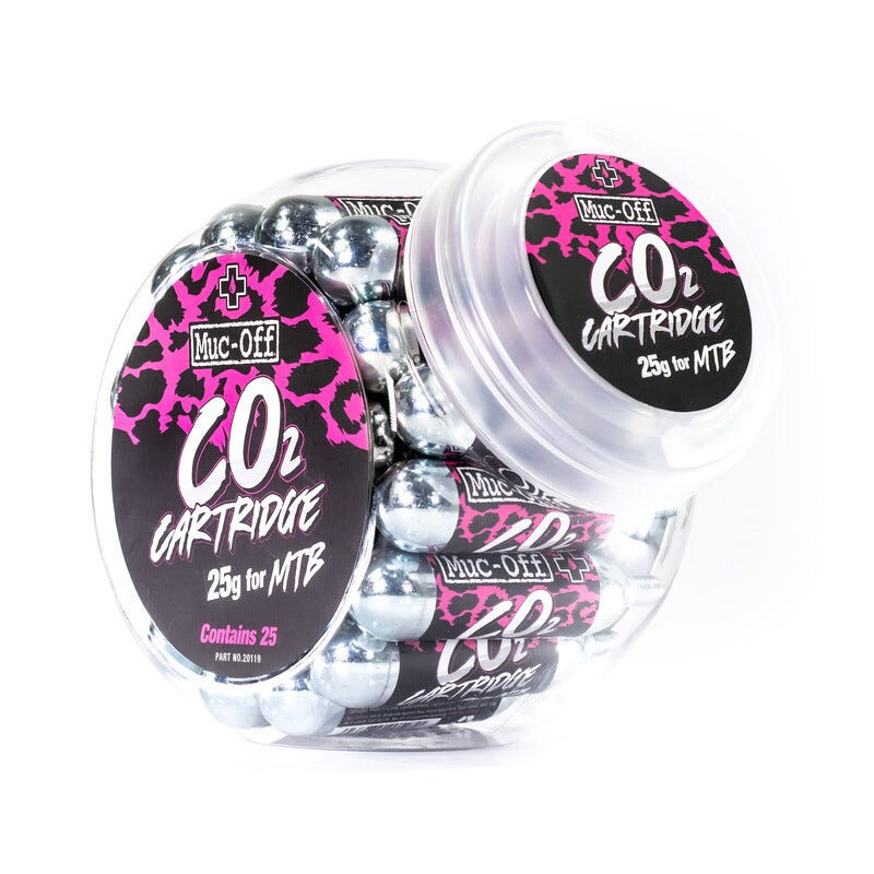 Cartuchos de co2 muc-off 25g (25 piezas)