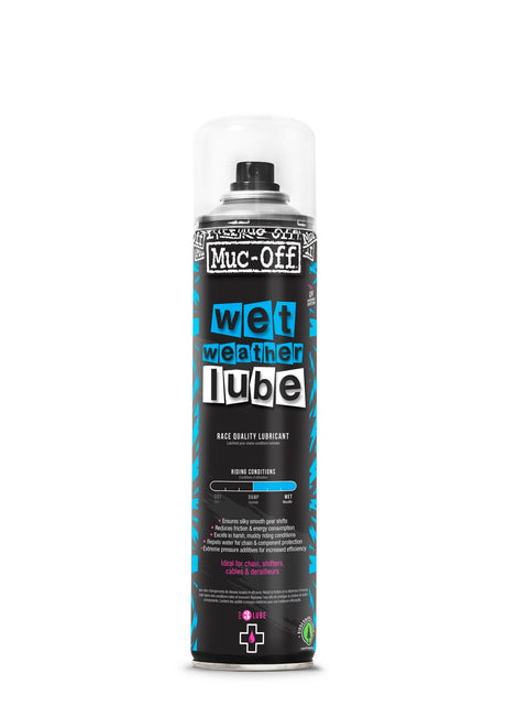 lubricante húmedo muc-off spray bote 400 ml