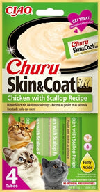 Inaba churu skin cubre pollo con receta de vieira
