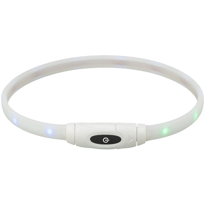 Trixie collar luminoso para perros USB silicona recargable multicolor