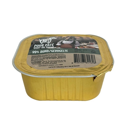 Fred's tub dog pura carne de ave