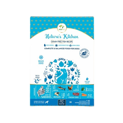 Receta de pescado de alimentos liofilizados Pawfect