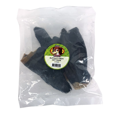 Petsnack orejas de búfalo con pelo