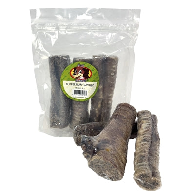 Tronco de búfalo relleno snack para mascotas