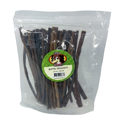 Espaguetis con búfala de Petsnack