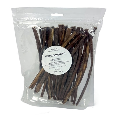 Espaguetis con búfala de Petsnack