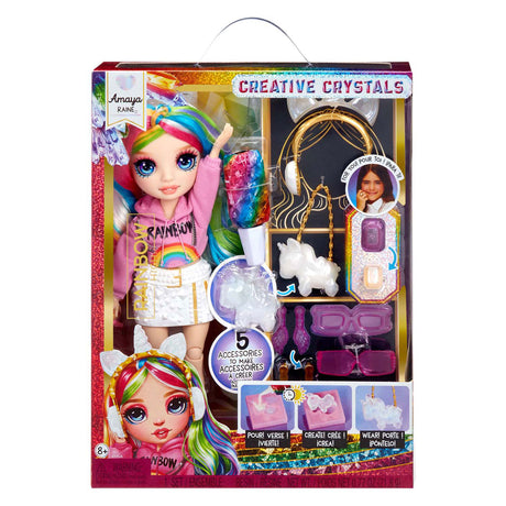 Muñeca de moda Rainbow high crystal fashion - amaya