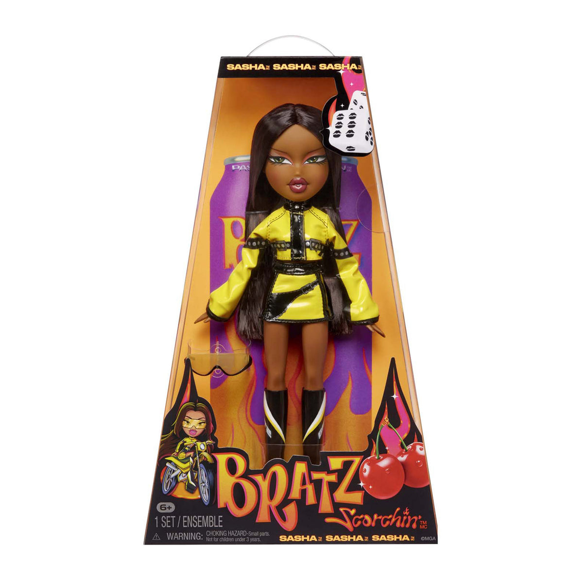 Mga entertainment bratz muñeca de moda abrasadora - sasha