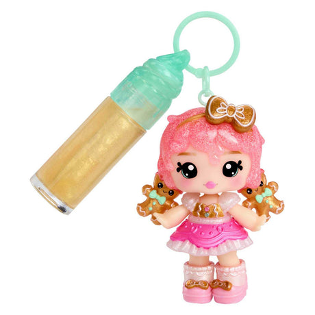 Muñeca yummiland - juego de pan de jengibre gigi con brillo de labios