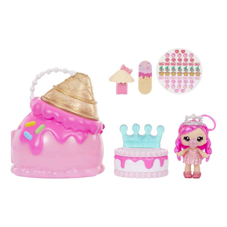 Yummiland juego de bolsa de belleza - cono de helado pop brillo de labios