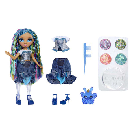 Mga entertainment muñeca de alta costura arcoíris con limo - skyler