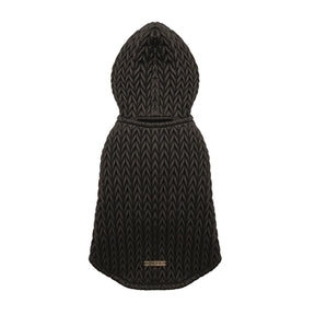 Abrigo para perros Croci posh forrado negro