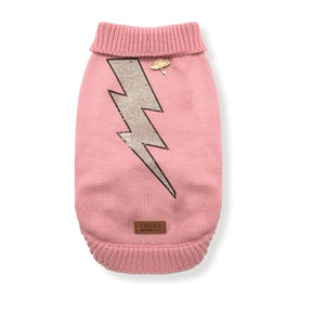 Jersey para perros Croci trueno relámpago rosa