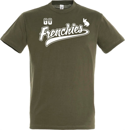 Camiseta go frenchies ejército verde
