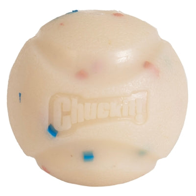 Bola de cumpleaños chuckit con aroma a vainilla