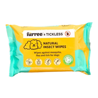 Toallitas naturales contra insectos Furree