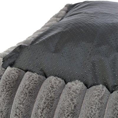 Trixie cama para perros lonni pana angular gris