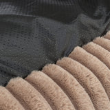 Trixie cama para perros lonni pana angular marrón claro