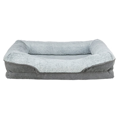 Trixie cama para perros vital lino angular gris gris claro