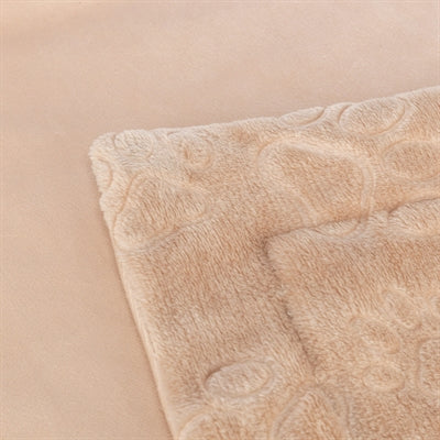 Trixie manta para perros barry suave peluche beige