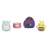 Squishmallows Peluche Micromalvaviscos de peluche - Juego encendido, 4 uds.