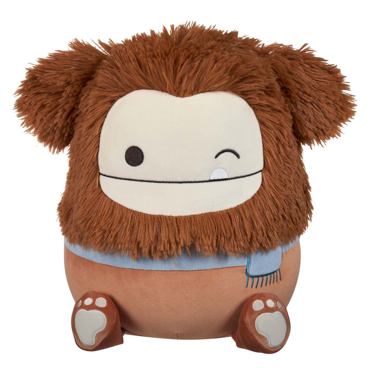 Peluche Squishmallows - Pie Grande guiñando un ojo, 30 cm