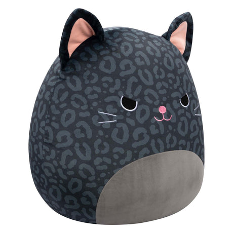 Peluche Squishmallows - xiomara pantera negra, 30cm
