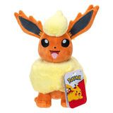 Jazwares pokémon peluche flareon de peluche, 20cm