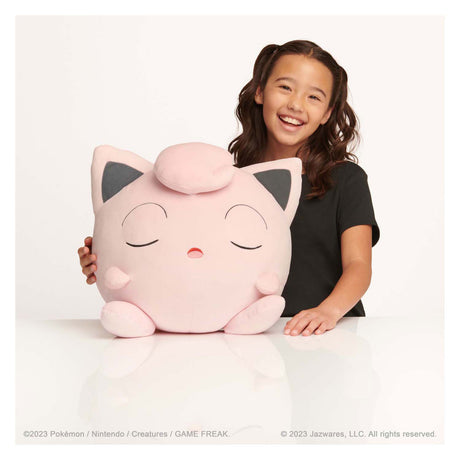 Peluche pokémon durmiendo Jazwares - jigglypuff 45 cm