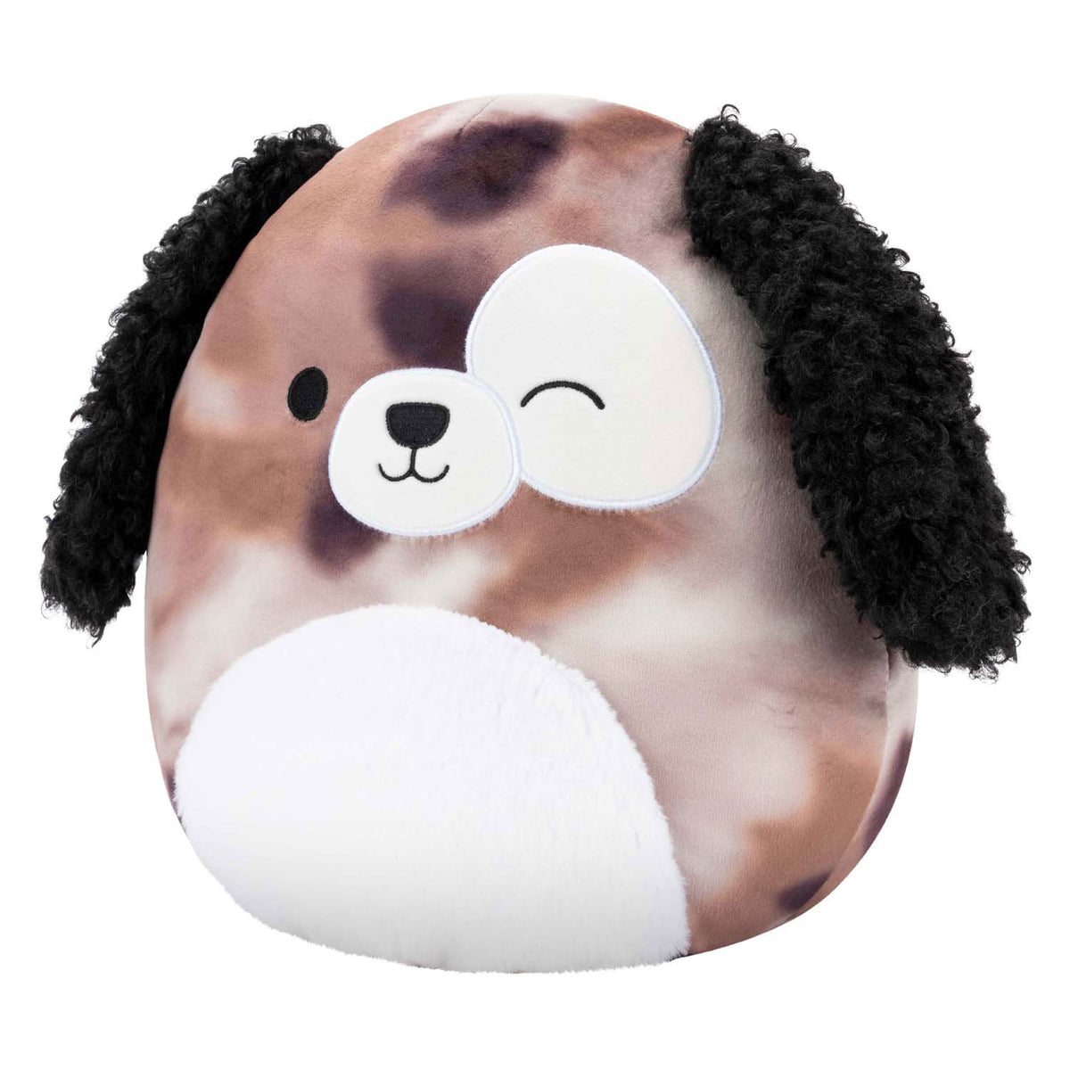 Peluche Squishmallows - perro de mármol marrón zerdan, 30 cm