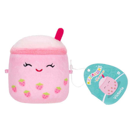 Peluche Squishmallows - micromallows mony, tristan, victoria - 3 piezas.