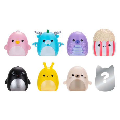 Jazwares squishmallows - figuras de juguete squish-a-longs estilo 2 - 8 piezas.