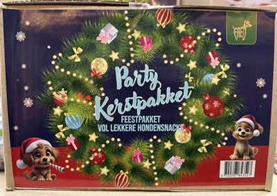 Paquete de Navidad para la fiesta de Fred