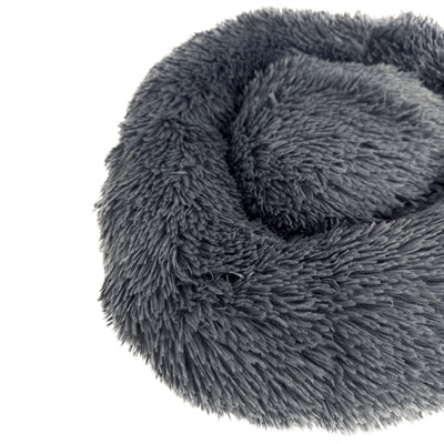 Cama para perros Sazzz mullida gris antracita