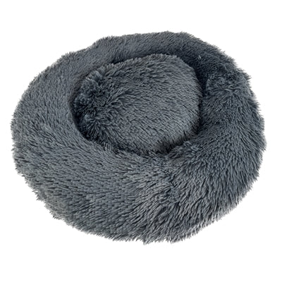Cama para perros Sazzz mullida gris antracita
