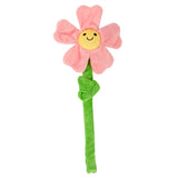 Fofos flor arrugada rosa con tallo de cuerda