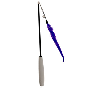 Gusano varilla gato extensible Easypets morado