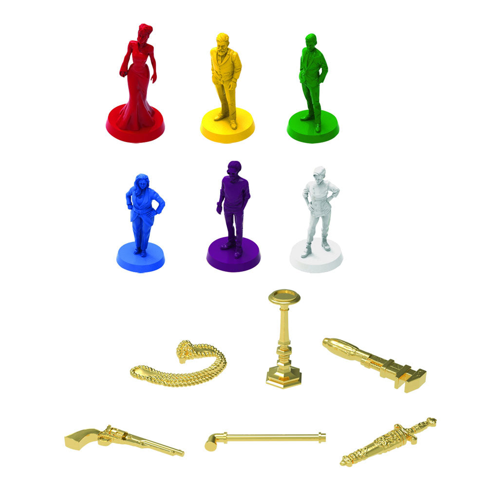 Hasbro Cluedo el clásico juego del crimen.