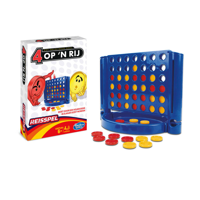 Hasbro cuatro en raya - juego de viaje