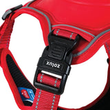 Arnés para perros Zolux easyride rojo