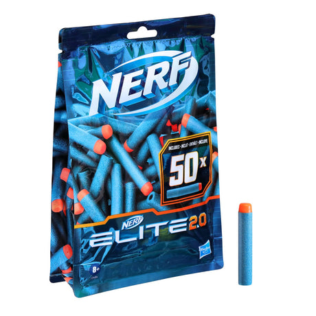 Paquete de recarga Nerf elite 2.0 - con 50 dardos oficiales elite 2.0 - dardos elite