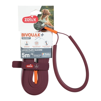 Zolux bvk cable de remolque plano silicona rojo