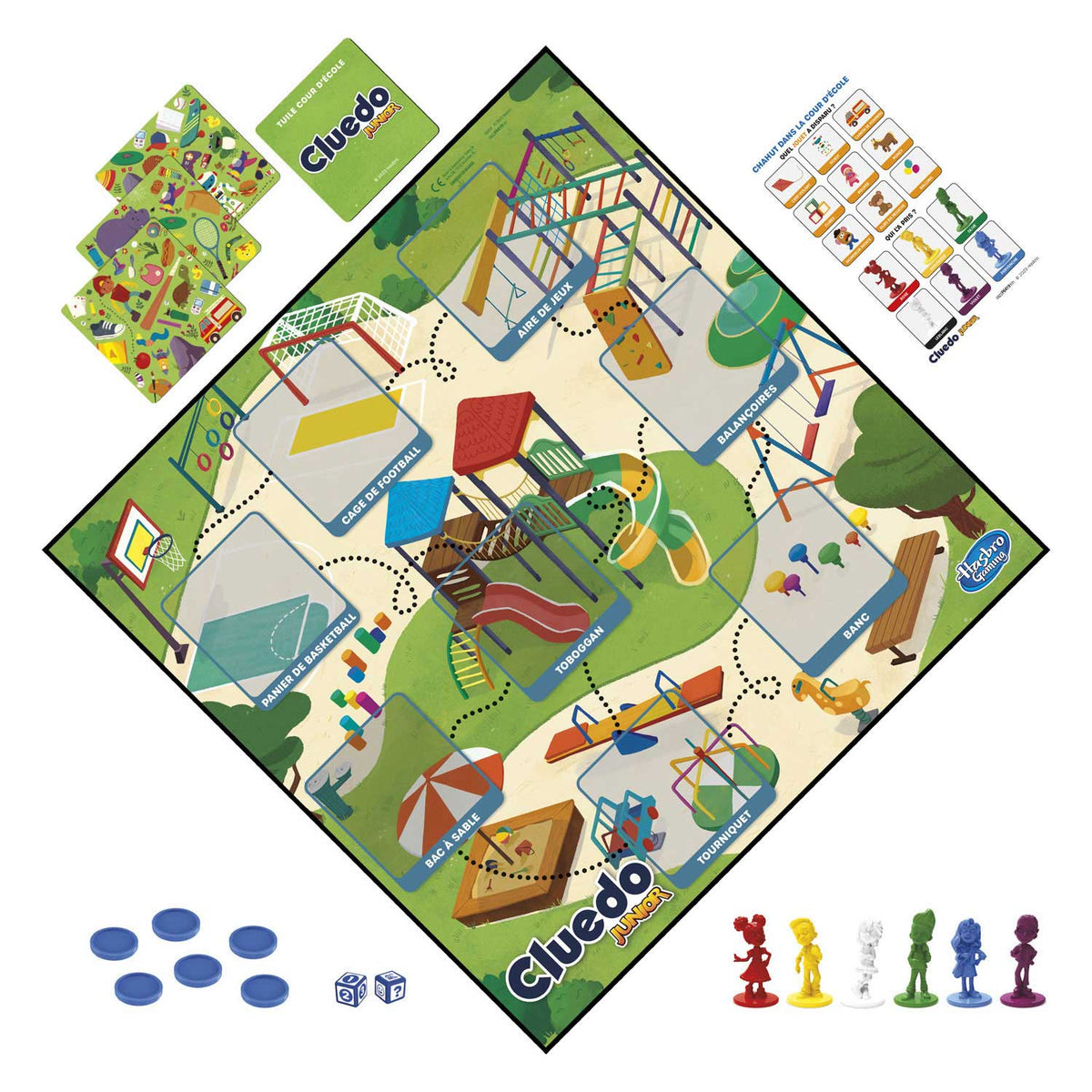 Juego de mesa Hasbro Cludedo Junior.
