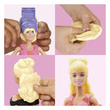 Set de juego de desfile de moda de diseñadora barbie play-doh - plastilina