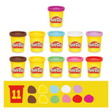 Pastel de capas play-doh - plastilina
