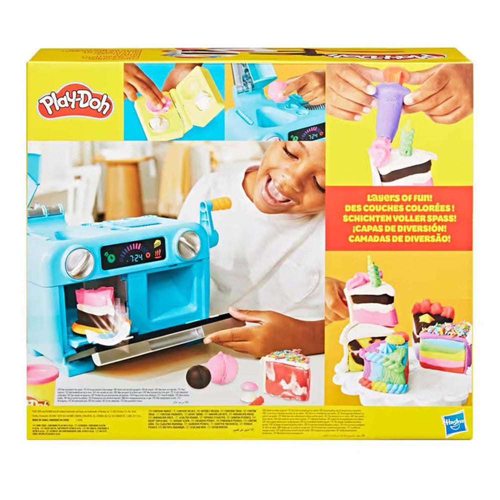 Pastel de capas play-doh - plastilina