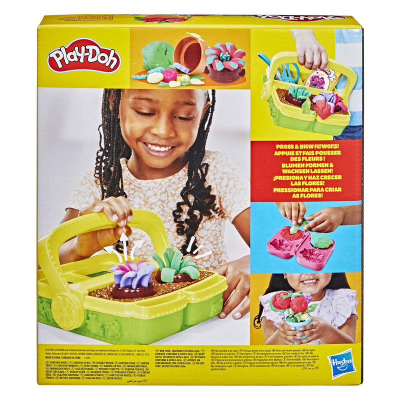 Set de juego de flores florecientes de Play-doh - plastilina - incluye 5 macetas