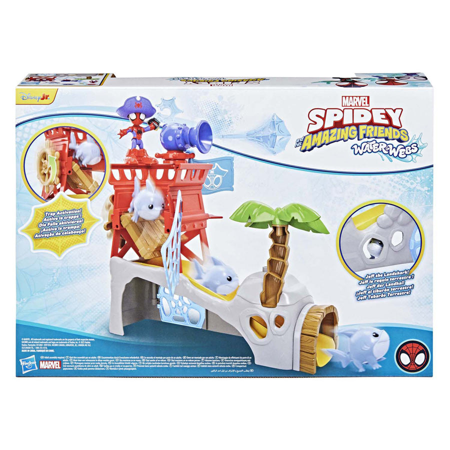 Hasbro spidey water webs isla pirata